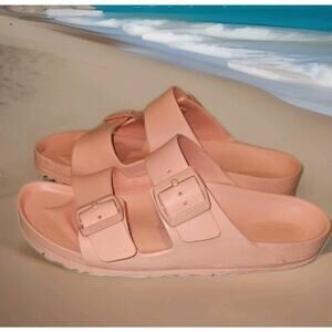 BIRKENSTOCK Arizona Pink EVA Sandals Shoes Women’s Size EU 40 L9 M7